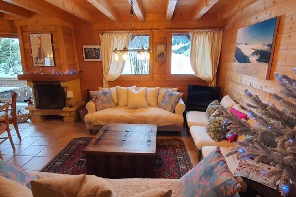 Chalet Pierre, Les Gets Bagian luar foto